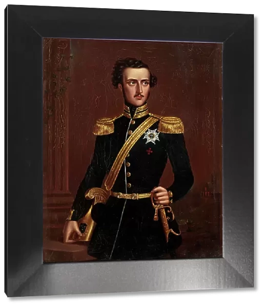 Portrait of Prince Gustav of Sweden (1827-1852), Duke of Uppland