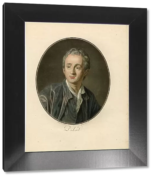 Portrait of Denis Diderot (1713-1784), 1793