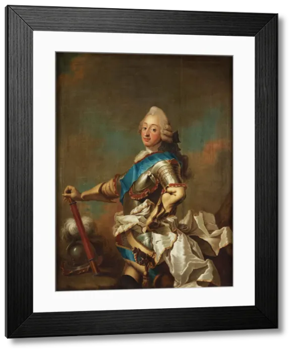 Framed Print : Portrait of Frederik V of Denmark (1723-1766), Mid of the 18th cen Framed Print : Portrait of Frederik V of Denmark (1723-1766), Mid of the 18th cen