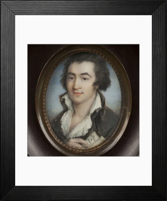 Framed Print : Portrait of Fabre d?Eglantine (1750-1794), Second Half of the 18th cen Framed Print : Portrait of Fabre d?Eglantine (1750-1794), Second Half of the 18th cen