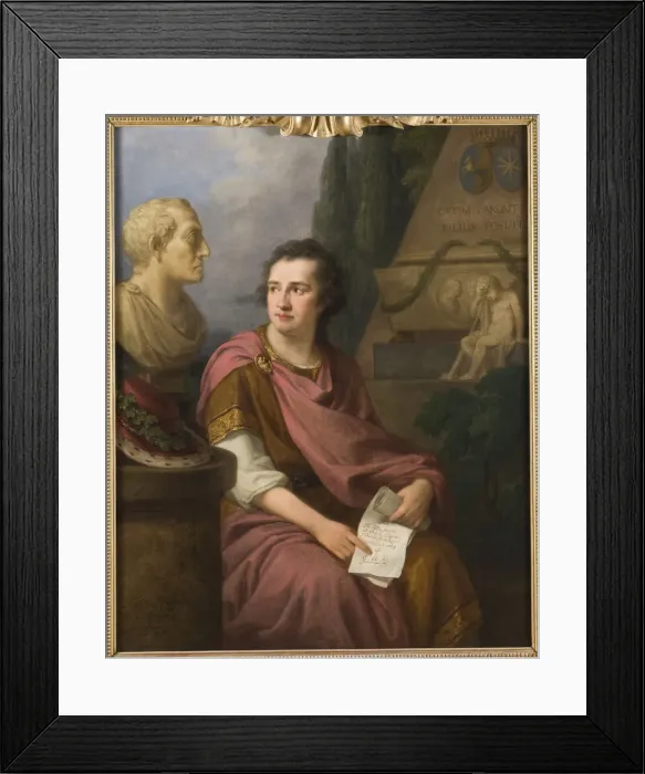 Framed Print : Portrait of Baron Gustaf Adolf Reuterholm (1756-1813), 1792 Framed Print : Portrait of Baron Gustaf Adolf Reuterholm (1756-1813), 1792