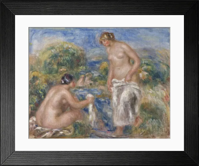Framed Print : Bathing Women Framed Print : Bathing Women