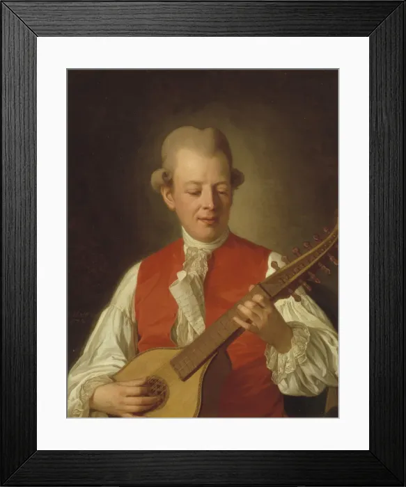 Framed Print : Portrait of Carl Michael Bellman (1740-1795), 1779 Framed Print : Portrait of Carl Michael Bellman (1740-1795), 1779