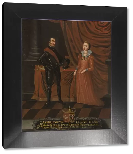 Casimir IV Jagiellon (1427-1492), King of Poland and Elizabeth of Austria (1437-1505), Queen of Pola