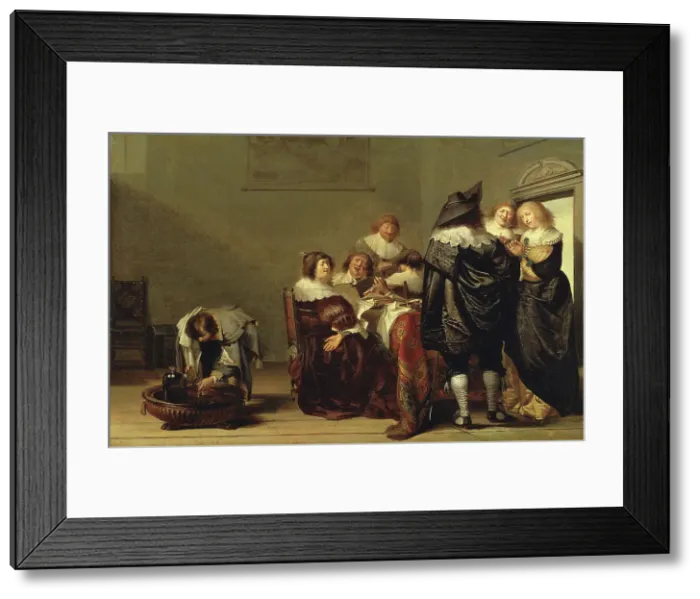 Framed Print : A Musical Party Framed Print : A Musical Party