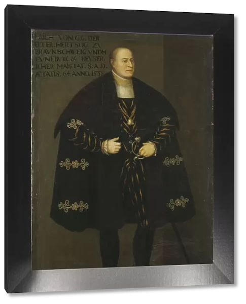 Portrait of Duke Eric I of Brunswick-Luneburg (1470-1540), Prince of Calenberg-Gottingen, 1667