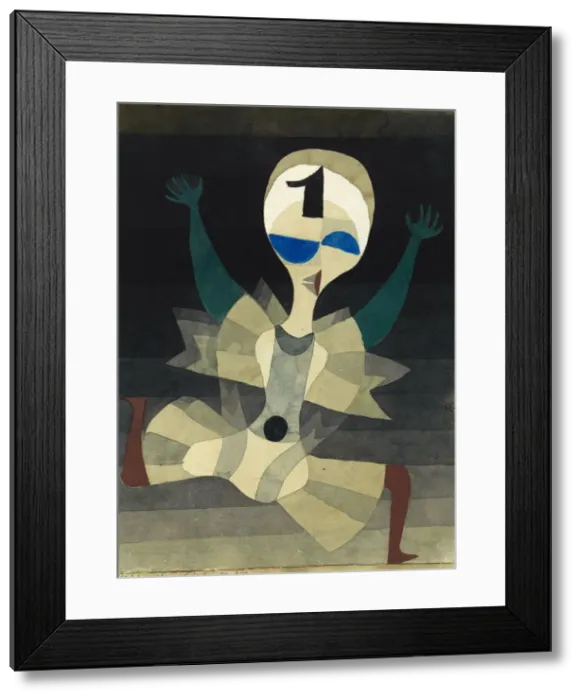 Framed Print : Runner at the Goal, 1921 Framed Print : Runner at the Goal, 1921
