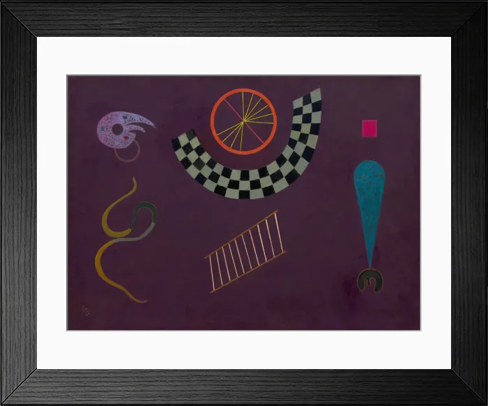 Framed Print : Ribbon with Squares, 1944 Framed Print : Ribbon with Squares, 1944