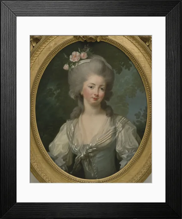 Framed Print : Portrait of Ernestine-Frederique, Princess de Croy Framed Print : Portrait of Ernestine-Frederique, Princess de Croy