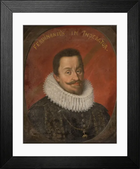 Framed Print : Portrait of Ferdinand II (1578-1637), Holy Roman Emperor Framed Print : Portrait of Ferdinand II (1578-1637), Holy Roman Emperor