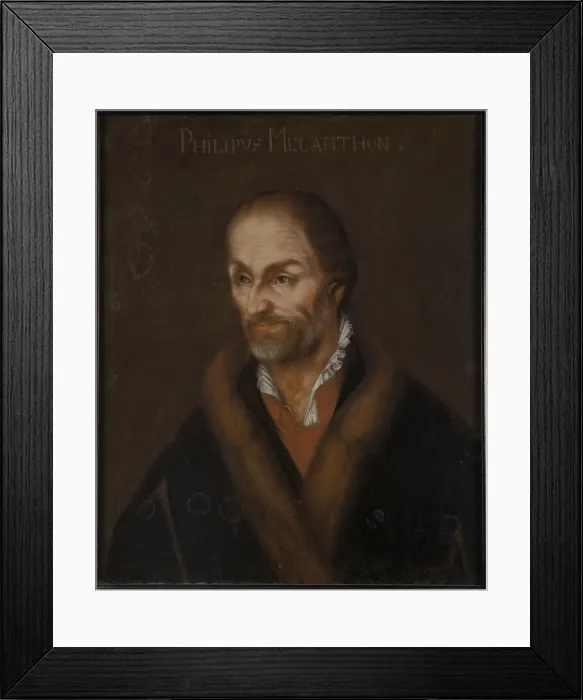Framed Print : Portrait of Philip Melanchthon (1497-1560) Framed Print : Portrait of Philip Melanchthon (1497-1560)