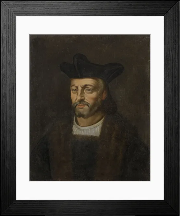 Framed Print : Portrait of Francois Rabelais (1494-1553) Framed Print : Portrait of Francois Rabelais (1494-1553)