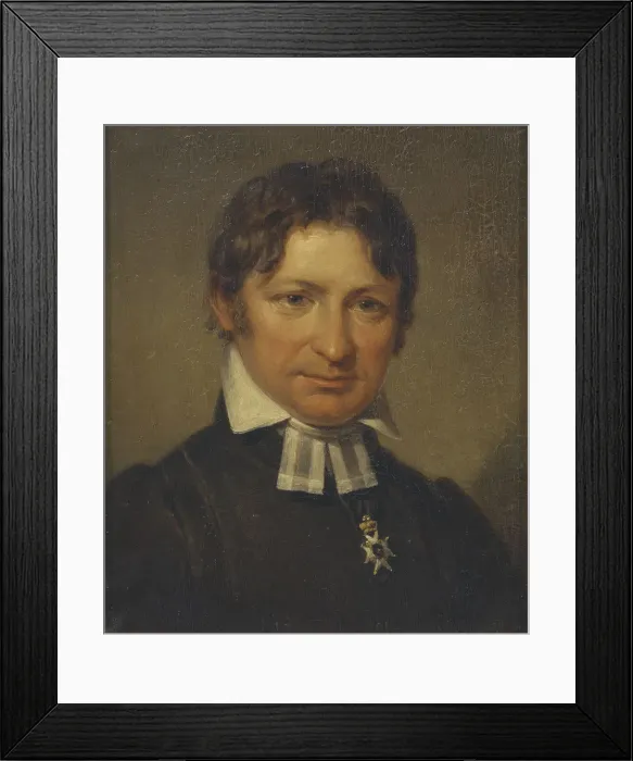 Framed Print : Portrait of Frans Mikael Franzen (1772-1847), 1828 Framed Print : Portrait of Frans Mikael Franzen (1772-1847), 1828
