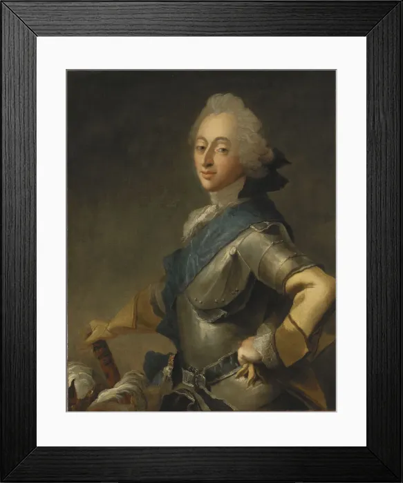 Framed Print : Portrait of King Frederick V of Denmark (1723-1766) Framed Print : Portrait of King Frederick V of Denmark (1723-1766)