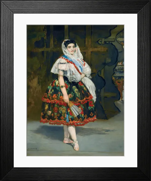Framed Print : Lola de Valence, 1862 Framed Print : Lola de Valence, 1862