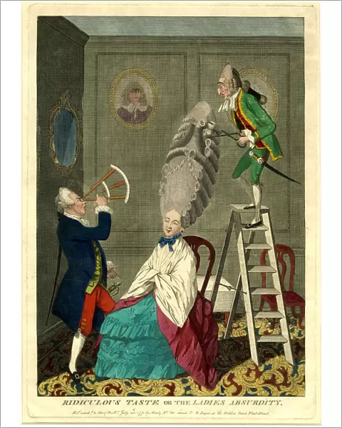 Ridiculous taste or the ladies absurdity, 1771