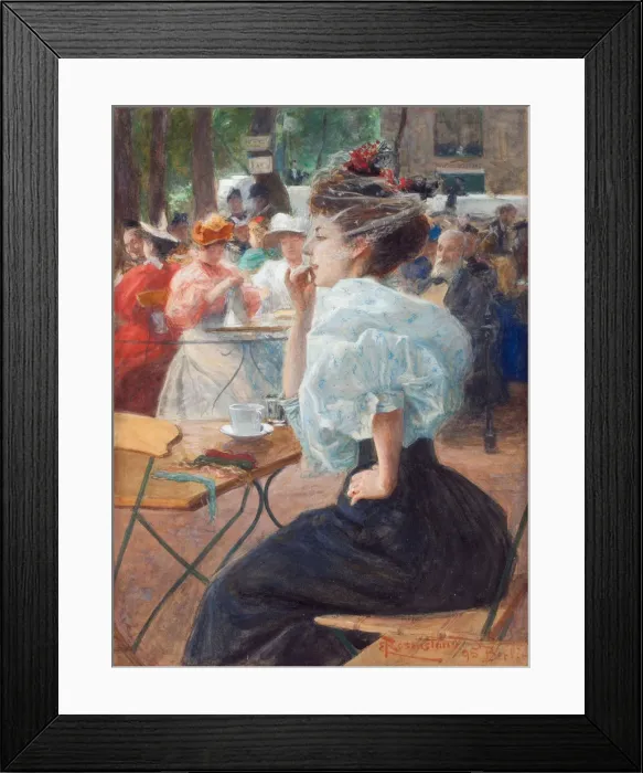 Framed Print : Afternoon, 1895 Framed Print : Afternoon, 1895