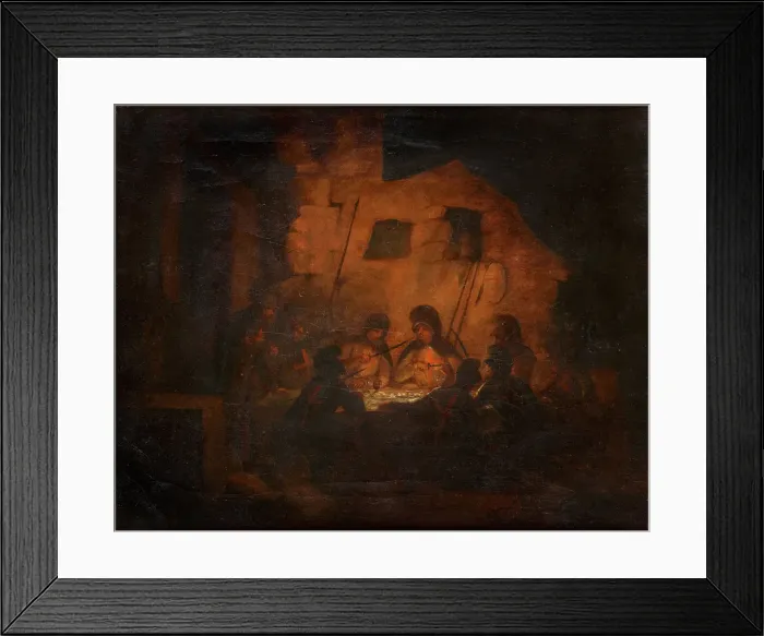 Framed Print : Freemasons (Templars), 1805 Framed Print : Freemasons (Templars), 1805