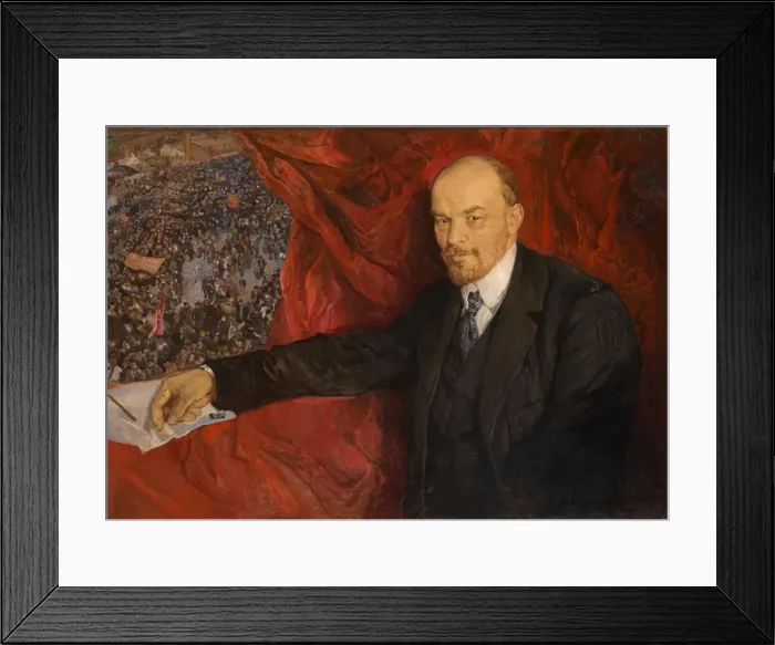 Framed Print : Lenin and Manifestation, 1919 Framed Print : Lenin and Manifestation, 1919