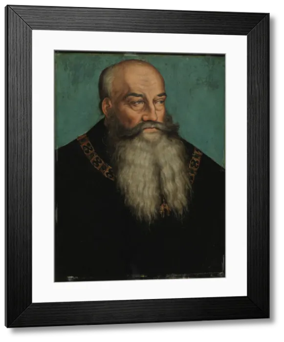 Framed Print : George the Bearded (1471-1539), Duke of Saxony, after 1537 Framed Print : George the Bearded (1471-1539), Duke of Saxony, after 1537