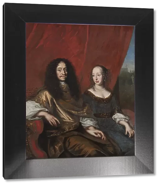 Gustav Adolph (1633-1695), Duke of Mecklenburg-Gustrow and Magdalene Sibylle of Holstein-Gottorp (16