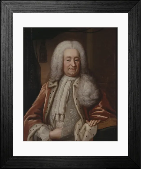 Framed Print : Portrait of Count Carl Gyllenborg (1679-1746) Framed Print : Portrait of Count Carl Gyllenborg (1679-1746)