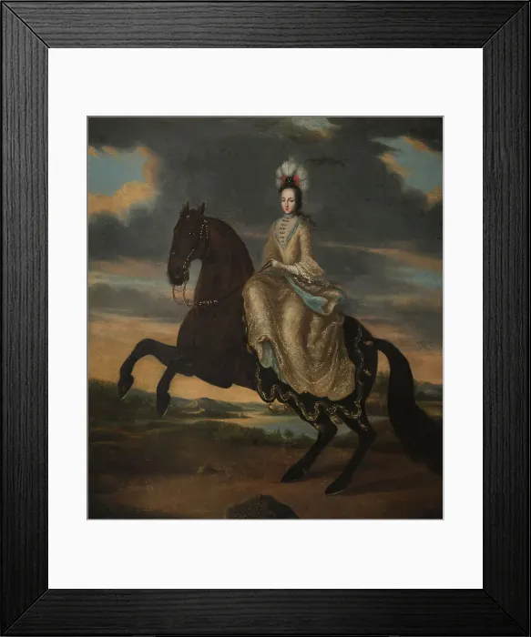 Framed Print : Portrait of Duchess Hedvig Sophia of Holstein-Gottorp (1681-1708), Queen of Sweden, 1698 Framed Print : Portrait of Duchess Hedvig Sophia of Holstein-Gottorp (1681-1708), Queen of Sweden, 1698