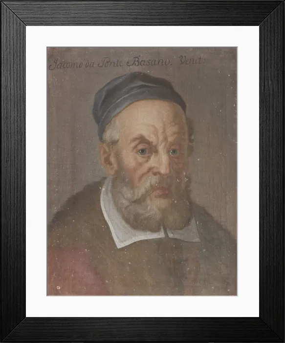 Framed Print : Portrait of Jacopo Bassano (c. 1510-1592), ca 1590 Framed Print : Portrait of Jacopo Bassano (c. 1510-1592), ca 1590