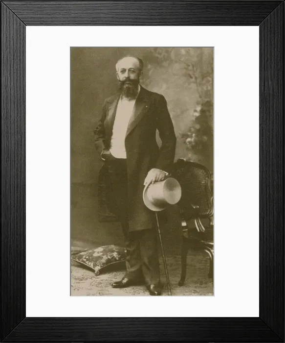 Framed Print : Portrait of Georges Nagelmackers (1845-1905), 1890s