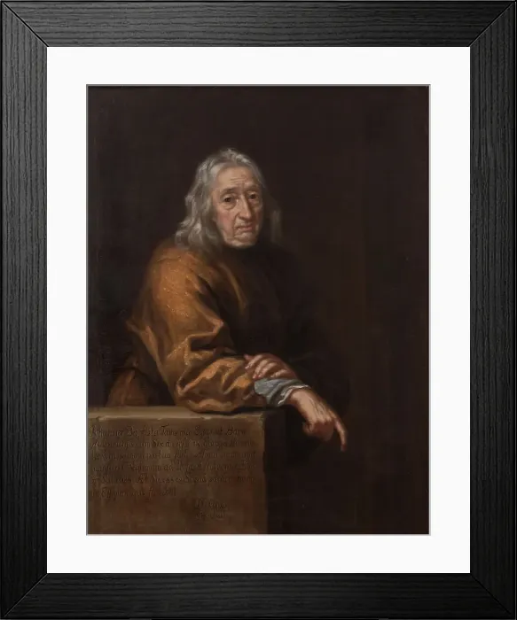 Framed Print : Portrait of Jean-Baptiste Tavernier (1605-1689), 1688 Framed Print : Portrait of Jean-Baptiste Tavernier (1605-1689), 1688