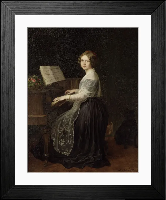 Framed Print : Portrait of the Soprano Jenny Lind (1820-1887), 1845 Framed Print : Portrait of the Soprano Jenny Lind (1820-1887), 1845