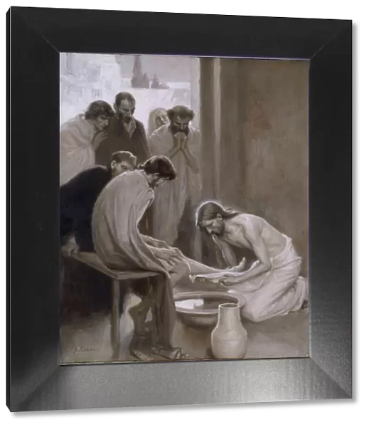 Christ washing the Feet of the Disciples, 1898