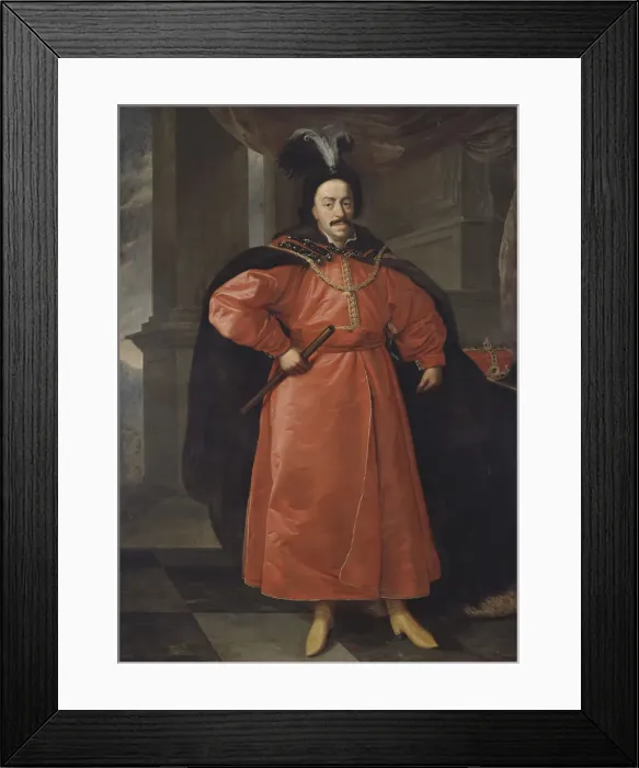 Framed Print : Portrait of John II Casimir Vasa (1609-1672), King of Poland Framed Print : Portrait of John II Casimir Vasa (1609-1672), King of Poland