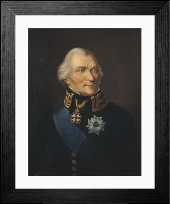 Framed Print : Portrait of Count Johan Christopher Toll (1743-1817) Framed Print : Portrait of Count Johan Christopher Toll (1743-1817)