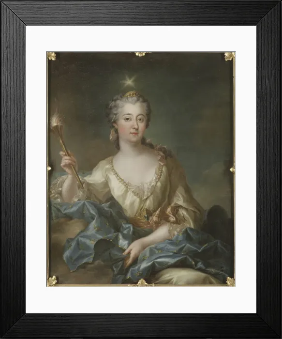 Framed Print : Portrait of Louisa Ulrika of Prussia (1720-1782), Queen of Sweden Framed Print : Portrait of Louisa Ulrika of Prussia (1720-1782), Queen of Sweden