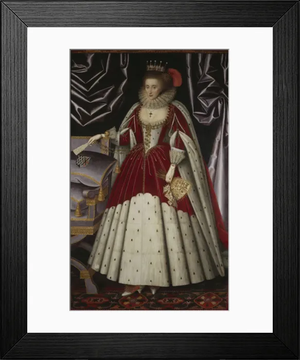 Framed Print : Portrait of Lucy Russell, Countess of Bedford (1580-1627), nee Harington, 1600s Framed Print : Portrait of Lucy Russell, Countess of Bedford (1580-1627), nee Harington, 1600s