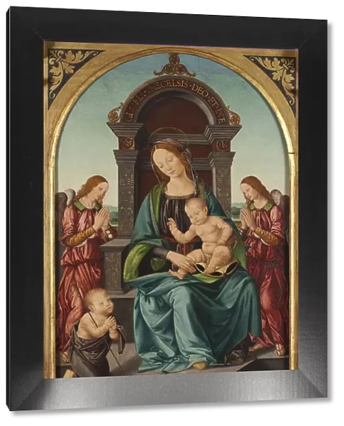 The Madonna and Child with the Infant Saint John and Two Angels