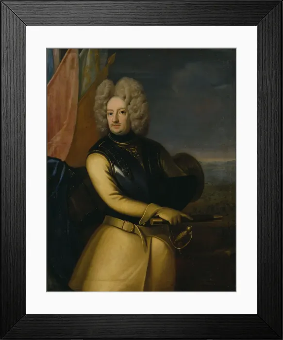 Framed Print : Portrait of Count Magnus Stenbock (1665-1717), 1708