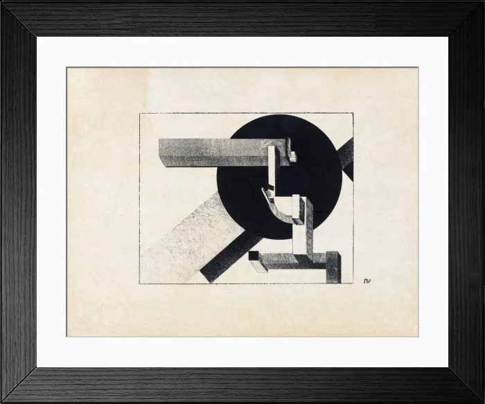 Framed Print : Proun 1 D, 1920