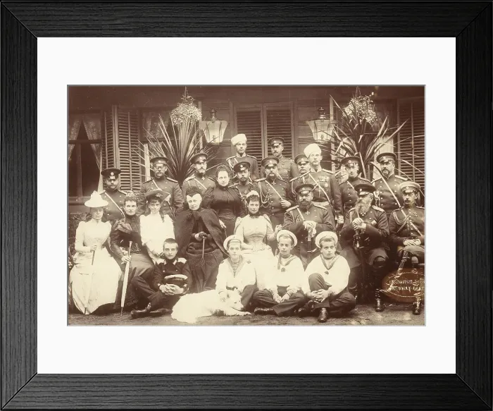 Framed Print : The Romanovs: The Family of the Emperor Alexander III. 1892 Framed Print : The Romanovs: The Family of the Emperor Alexander III. 1892