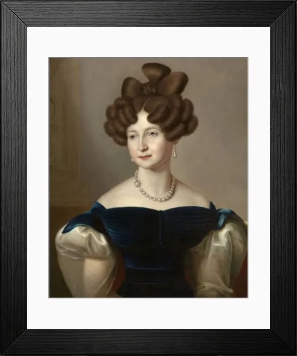 Framed Print : Grand Duchess Anna Pavlovna of Russia (1795-1865), Queen of the Netherlands, ca 1835 Framed Print : Grand Duchess Anna Pavlovna of Russia (1795-1865), Queen of the Netherlands, ca 1835