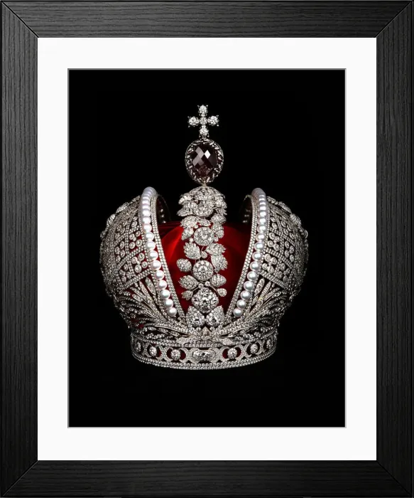 Framed Print : The Imperial Crown of Catherine II the Great Framed Print : The Imperial Crown of Catherine II the Great