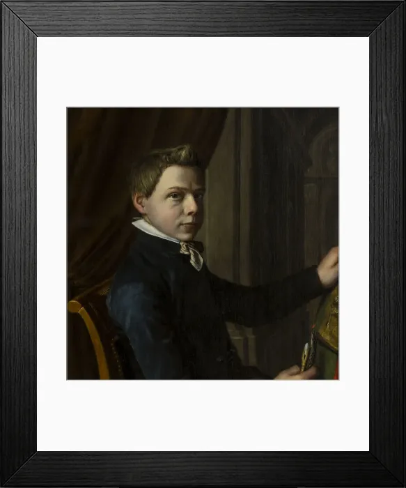 Framed Print : Self-Portrait, 1852 Framed Print : Self-Portrait, 1852