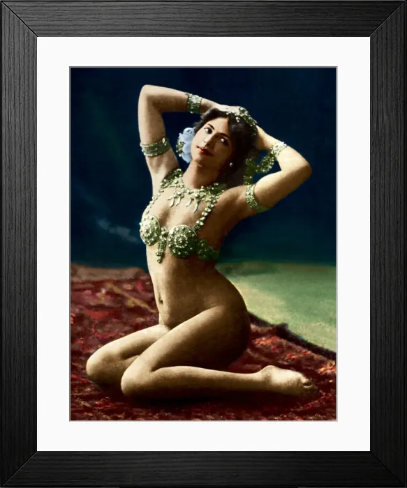 Framed Print : Mata Hari in La Scala, 1911 Framed Print : Mata Hari in La Scala, 1911