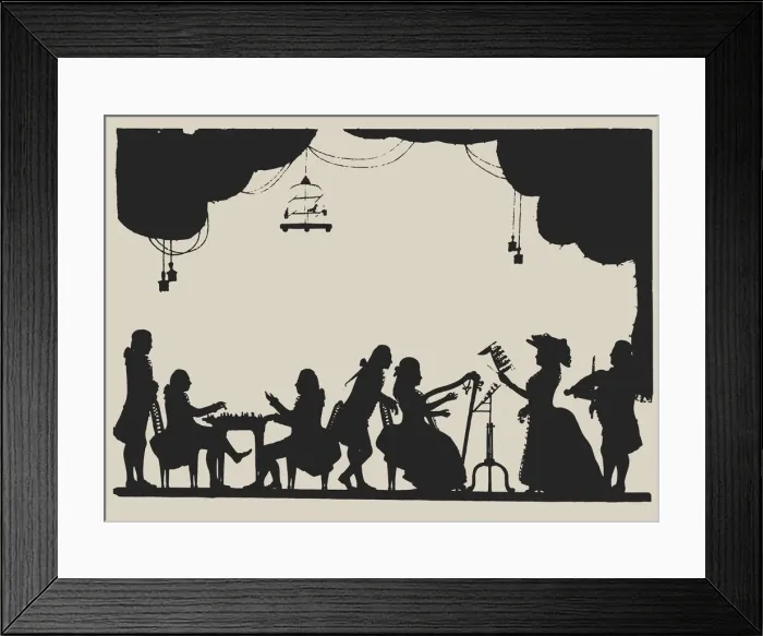 Framed Print : Concert at the court of Emperor Paul I in Saint Petersburg, c. 1785 Framed Print : Concert at the court of Emperor Paul I in Saint Petersburg, c. 1785