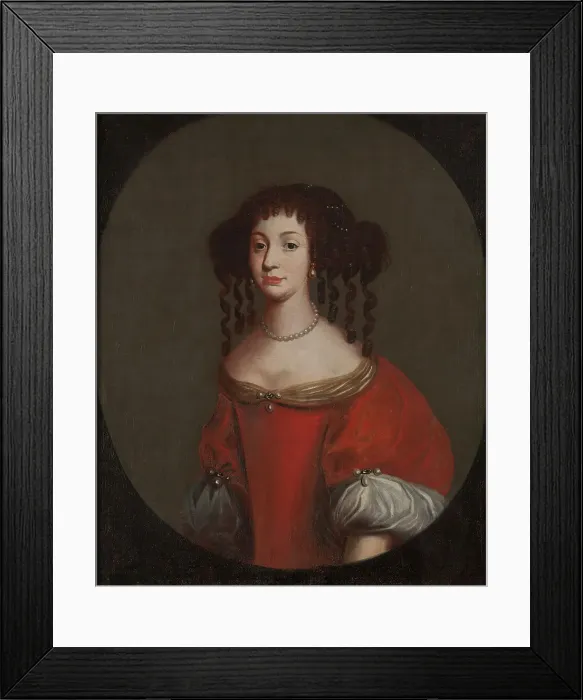 Framed Print : Portrait of princess Maria Amalia of Courland (1653-1711), Landgravine of Hesse-Kassel Framed Print : Portrait of princess Maria Amalia of Courland (1653-1711), Landgravine of Hesse-Kassel