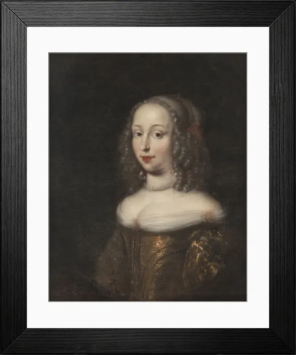 Framed Print : Maria Elisabeth of Schleswig-Holstein-Gottorp (1634-1665), Landgravine of Hesse-Darmstadt Framed Print : Maria Elisabeth of Schleswig-Holstein-Gottorp (1634-1665), Landgravine of Hesse-Darmstadt