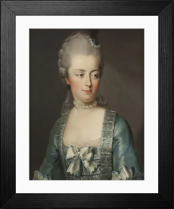 Framed Print : Portrait of Archduchess Marie Antoinette of Austria (1755-1793), Queen of the French Framed Print : Portrait of Archduchess Marie Antoinette of Austria (1755-1793), Queen of the French