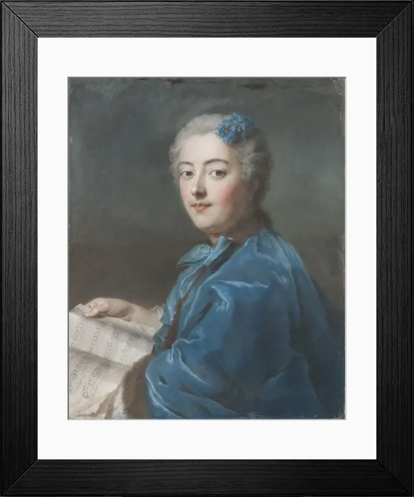 Framed Print : Marie-Sophie de Courcillon, Duchesse de Picquigny, Princesse de Rohan (1713-1756), c. 1740 Framed Print : Marie-Sophie de Courcillon, Duchesse de Picquigny, Princesse de Rohan (1713-1756), c. 1740