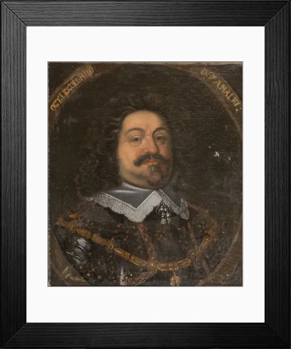 Framed Print : Portrait of Prince Octavio Piccolomini (1599-1656), Duke of Amalfi Framed Print : Portrait of Prince Octavio Piccolomini (1599-1656), Duke of Amalfi